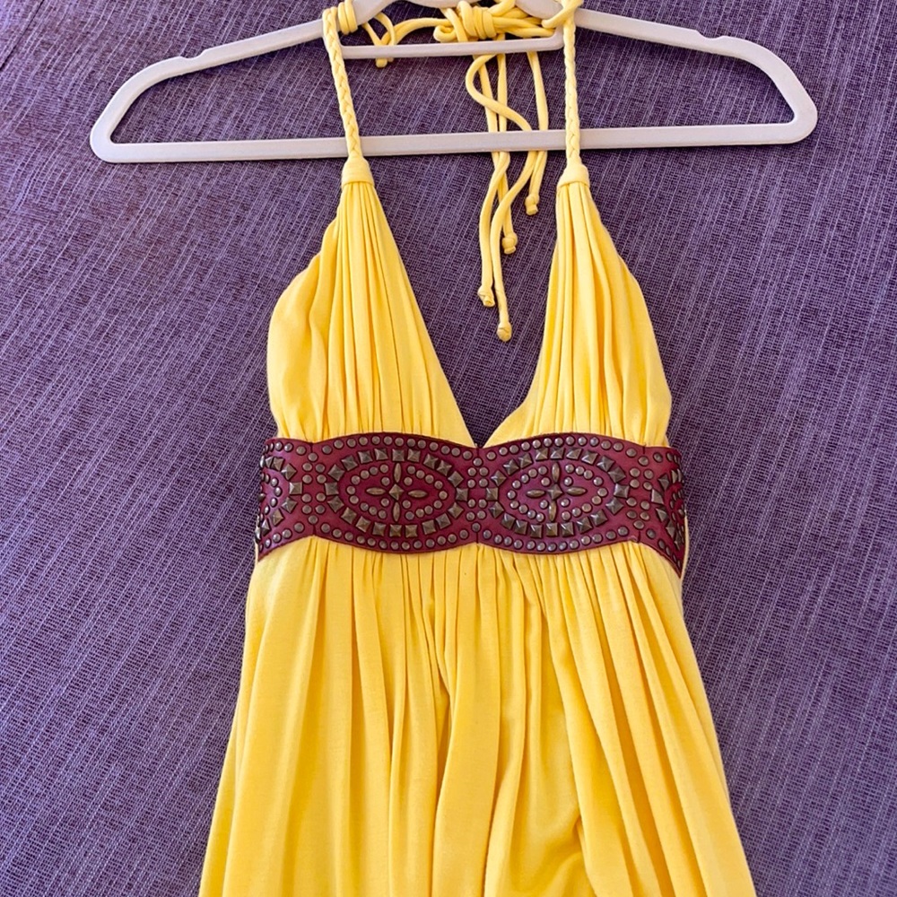 YELLOW SKY BRAND TANK TOP (VINTAGE)